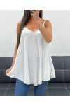 TOP SVASATO LISCIO PE2406 BIANCO