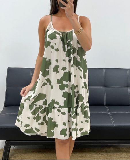 STRAPPY DRESS PE2459 KAKI