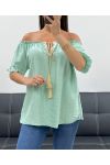 TOP ENCOLURE ELASTIQUEE PE2412 PASTEL