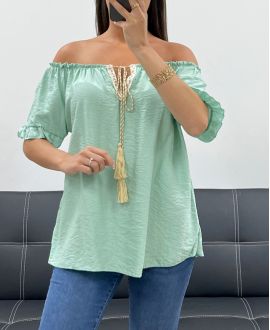TOP ENCOLURE ELASTIQUEE PE2412 PASTEL