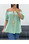 TOP ENCOLURE ELASTIQUEE PE2412 PASTEL