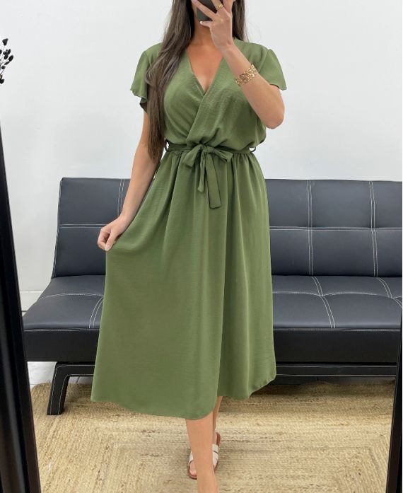 ROBE LONGUE PE2359 KAKI