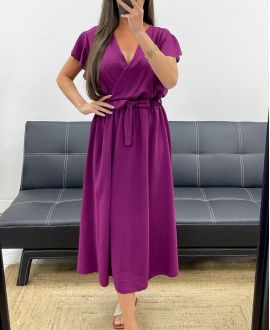 LONG DRESS PE2359 PURPLE