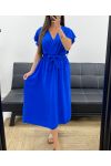 DŁUGA SUKIENKA PE2359 ROYAL BLUE