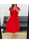 LONG DRESS PE2359 RED