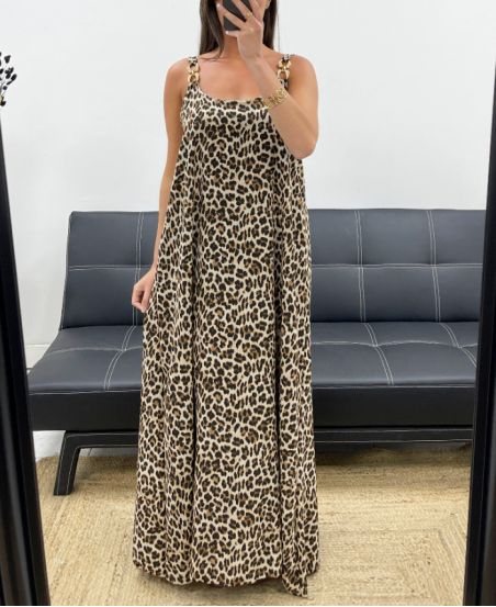 MAXI DRESS LEOPARDATO SS2349