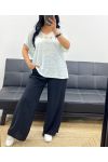 HEATHER STARS T-SHIRT SS2297 PASTEL GREEN