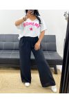 SOEPELE 2-POCKET BROEK PE1282 ZWART