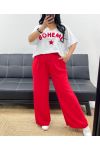 SOEPELE 2-POCKET BROEK SS1282 ROOD