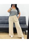 SOEPELE 2-POCKET BROEK PE1282 BEIGE