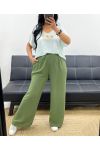 CAMISETA ESTRELLAS JASPEO SS2297 VERDE PASTEL