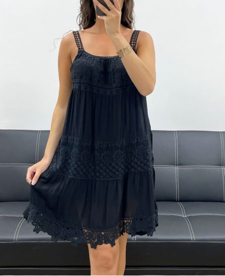"BOHEMIAN COLLECTION" SUKIENKA Z KORONKOWYM KARCZKIEM PE2540