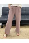 PE2219 PANTALONE 2 TASCHE FLUID TORTORA
