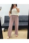 PE2219 PANTALONE 2 TASCHE FLUID TORTORA