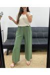 SPODNIE FLUID Z 2 KIESZENIAMI PE2219 KHAKI