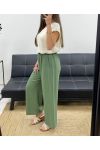 FLIESSENDE 2-POCKET-HOSE PE2219 KHAKI