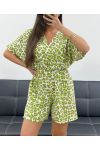 KATOENEN GAASPAK NEON LEO PE2038 GROEN