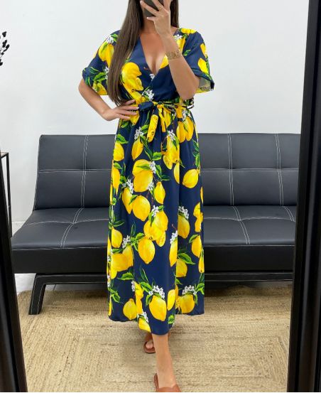 ROBE LEMON PE2015 MARINE