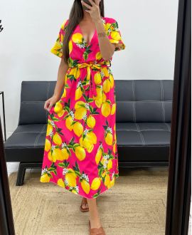 ROBE LEMON PE2015 FUSHIA