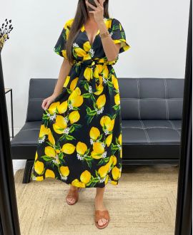ROBE LEMON PE2015 NOIR