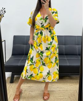 ROBE LEMON PE2015 ECRU