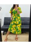 LEMON FS2015 GRÜNES KLEID