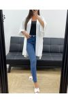 KIMONO PE2027 BLANC
