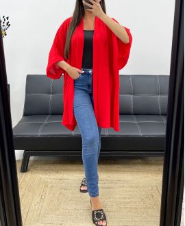 KIMONO PE2027 ROUGE