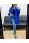 KIMONO PE2027 BLEU ROYAL