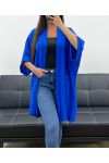 KIMONO PE2027 BLEU ROYAL