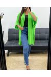 KIMONO PE2027 VERT LEMON