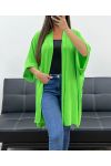 KIMONO PE2027 VERT LEMON