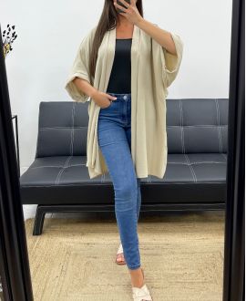 KIMONO PE2027 BEIGE