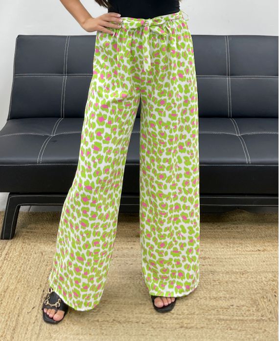PALAZZO LEO COLOURED SS2004 GREEN