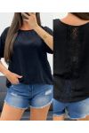 TOP DOS DENTELLE PE1401 NOIR