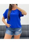 TOP DOS DENTELLE PE1401 BLEU ROYAL