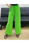 PE0153 WEITE FLIESSENDE HOSE GRÜN