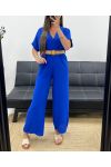 TROUSER + BELT COMBINATION PE2337 ROYAL BLUE