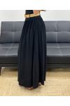 2 POCKET LONG SKIRT + FREE BELT PE5269 BLACK