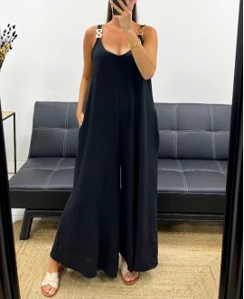 COMBINAISON OVERSIZE 2 POCHES PE5273 NOIR