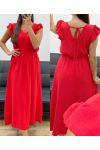 MAXIKLEID MIT SCHNÜRUNG PE5282 ROT