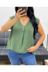 LOOSE BLOUSE PE5245 KHAKI
