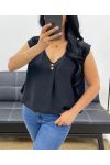 LOCKERE BLUSE PE5245 SCHWARZ