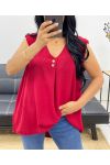 LOCKERE BLUSE SS5245 BORDEAUX