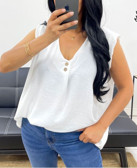 LOCKERE BLUSE PE5245 WEISS