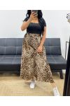 LEOPARD LONG SKIRT PE5236