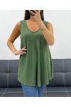 PE5188 TOP SVASATO GRIGIO