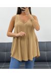 PE5188 KAMELFARBENES AUSGESTELLTES OBERTEIL