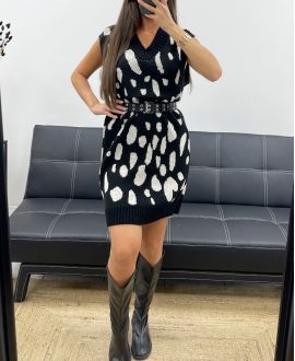 MOUWLOZE TRUI/JURK AH250485 ZWART
