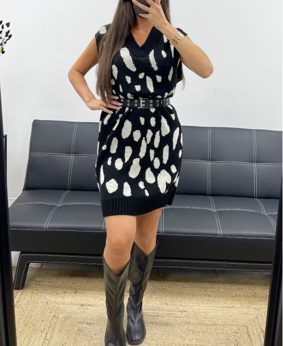 MOUWLOZE TRUI/JURK AH250485 ZWART